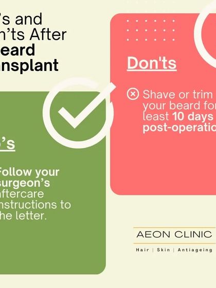 Follow your surgeon's aftercare instructions precisely. Do not shave or trim your new beard for at least 10 days post-operation to allow the grafts to settle.
