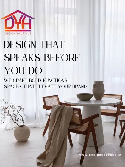 Your space should communicate your brand's essence before a single word is spoken. I focus on creating clean, functional interiors where every element has a purpose. This minimalist setup shows how simple forms and natural textures can create a powerful and inviting atmosphere.