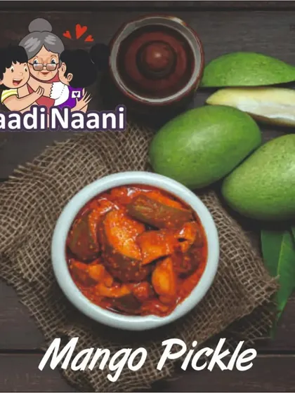 The quintessential Indian Mango Pickle. This is the flavour that started it all, made from a recipe passed down through generations in my family.