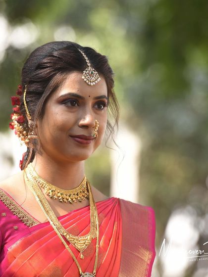 Makeovers by Ramya - Hair Styling & Saree Draping South Indian Wedding Diaries photo 35