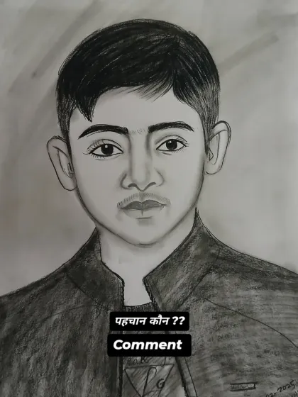 Can you guess who this is? A fun portrait to test your knowledge. Comment with your guess.