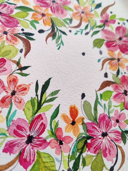 Pavna - Custom Artwork & Handmade Crafts Botanical Watercolor Paintings photo 37