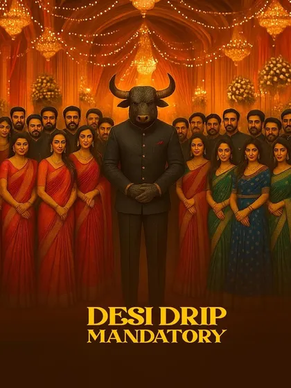 Desi drip is mandatory. For my themed parties, I encourage everyone to get into character to make the experience more immersive and fun.