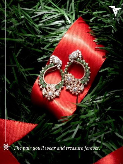 Some jewellery is worn for a season, but this pair is meant to be treasured forever. These diamond and gemstone earrings have a timeless appeal that stays with you long after.