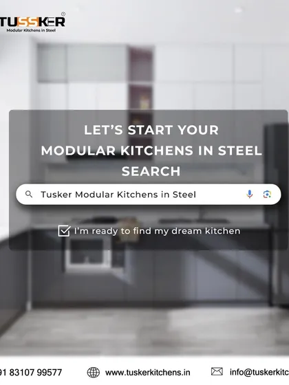 Ready to find your dream kitchen? Let's start the search together. I am here to guide you through the process of creating the perfect modular steel kitchen for your home.