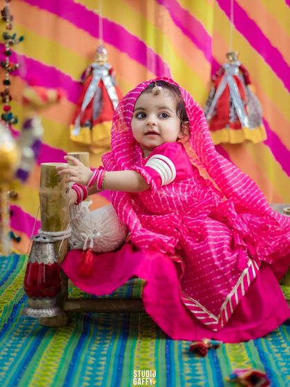 Another angle from the vibrant and detailed Rajasthani set.