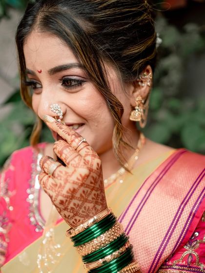 Traditional Maharashtrian & South Indian Brides photo 23