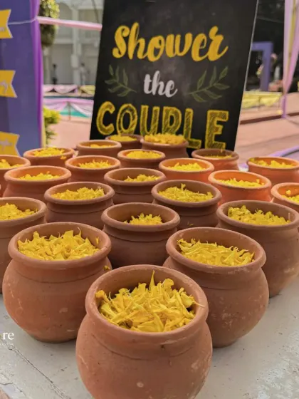 Adore Wedding Planners - Wedding Design & Decoration Vibrant Haldi Ceremonies photo 3