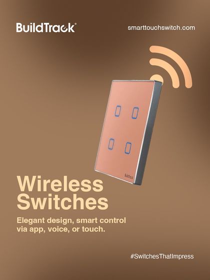 Experience the freedom of our Wireless Switches. Perfect for retrofitting existing buildings without new wiring, they offer elegant design and smart control via app, voice, or touch, making upgrades simple and clean.