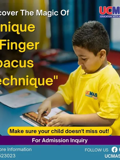 Discover the magic of our unique 6-finger abacus technique. This powerful method is a core part of our curriculum, designed to make learning faster, more intuitive, and highly effective for young students.