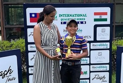 One of my junior champions at the Taiwan Qualifier event.