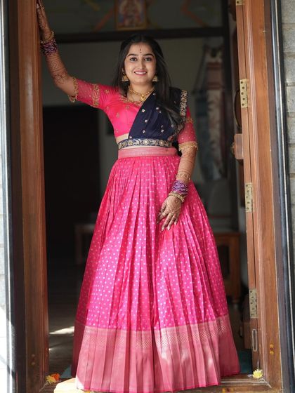 Chaithu Gowda - Custom Designer Ethnic Wear Langa Dhawani Creations photo 18