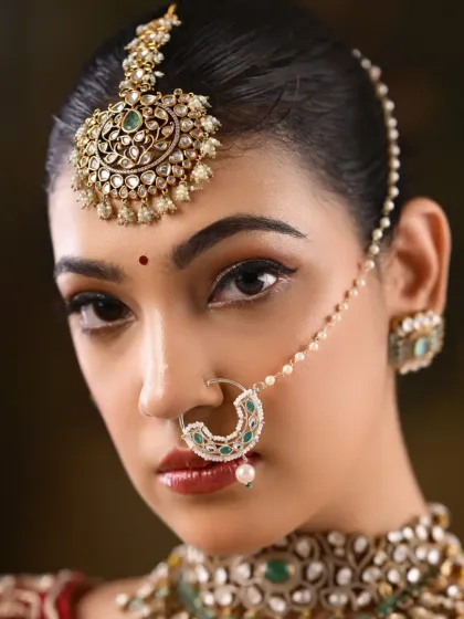 Surabhi's Makeup Studio & Academy - Professional Makeup & Hairstyling Courses Student Portfolios: Modern & Reception Glam photo 7