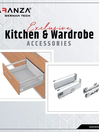 I offer exclusive accessories for both kitchens and wardrobes. My slim drawer systems provide elegant and functional storage for any part of your home.