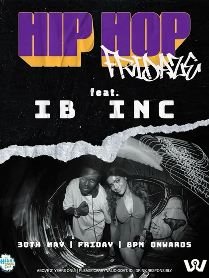 The flyer for our "Hip Hop Fridaze" gig in Pune. We promised to bring the heat and we delivered.