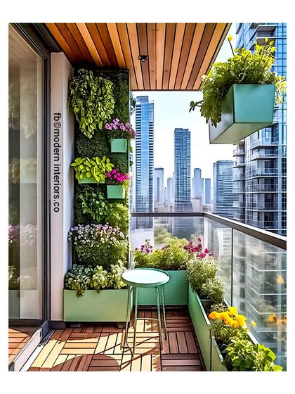 Designing with a Touch of Sweetness - Balcony Makeovers Lush Green Havens photo 6