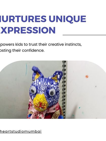 Our program nurtures unique expression by empowering kids to trust their creative instincts. This builds confidence and helps them develop a strong artistic voice.