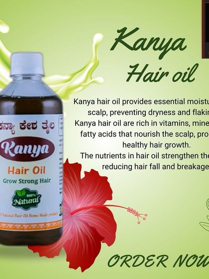 Featuring the goodness of hibiscus, this graphic explains how my oil provides essential moisture to prevent a dry, flaky scalp and strengthens roots to reduce breakage.