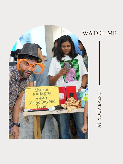 Sharan Kuttappa - Family & Kids' Magic Any Stage, Any Size photo 5