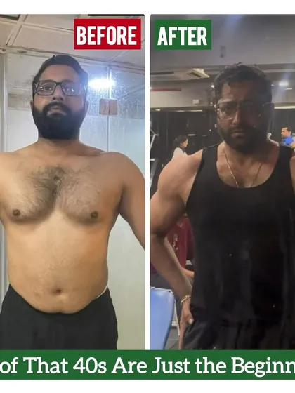 Here is proof that your 40s are just the beginning. We used an evidence-led approach to optimize his metabolism and build muscle, proving that age is just a number when the plan is scientific and the commitment is real.
