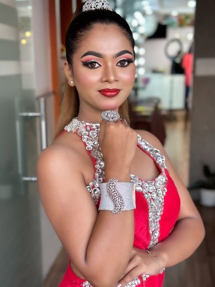 Sushma Manjunath - Bridal & Event Makeup and Styling Glamorous Reception & Party Styles photo 86