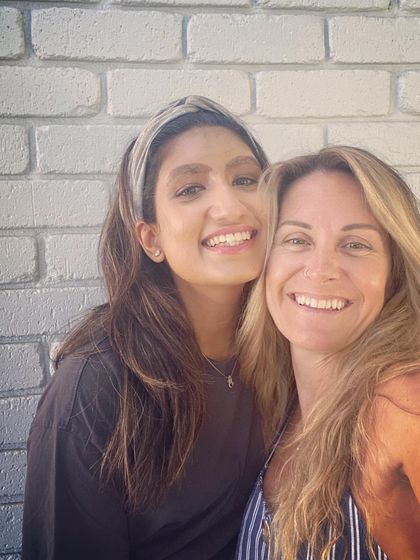 A cherished memory with an amazing fellow yoga teacher from the Geraldton Yoga Club. The global yoga community is a beautiful family.