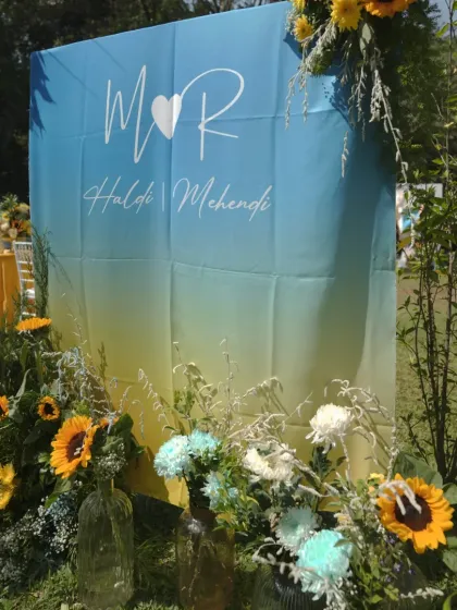 Vibrant Haldi & Mehendi Functions photo 39