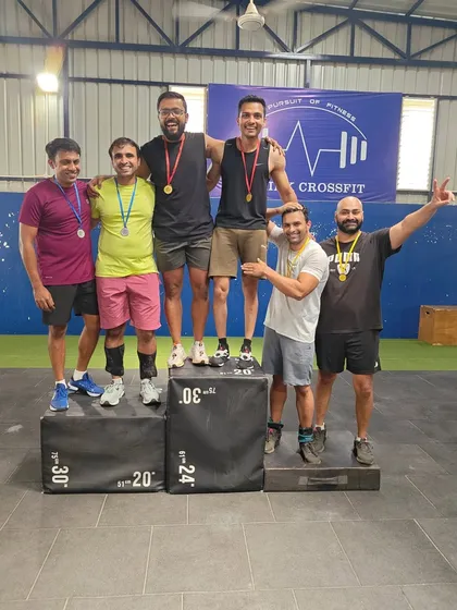 The men's podium crushers at our in-house "Kings and Queens Throwdown." Huge shoutout to everyone who brought the heat and leveled up.