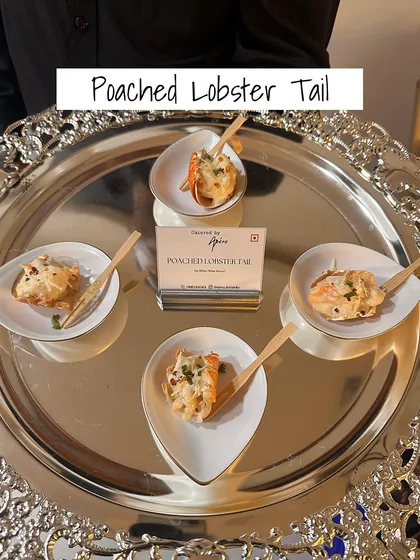 For a touch of luxury, I offer these delicate Poached Lobster Tail appetizers. Each bite is tender and flavourful, served elegantly to make your guests feel truly special.
