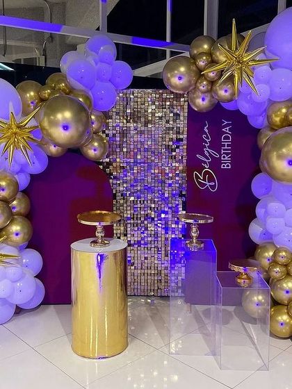 Special Entry - Private Party & Milestone Decoration Elegant Birthday & Anniversary Setups photo 61