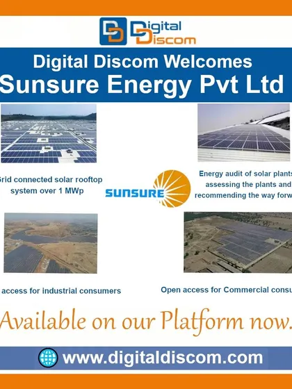 **Large-Scale Solar for Commercial Use.** We facilitate major energy projects, like this grid-connected solar rooftop system over 1 MWp from our partner Sunsure Energy. Our platform connects industrial and commercial consumers with providers for open-access solar solutions.