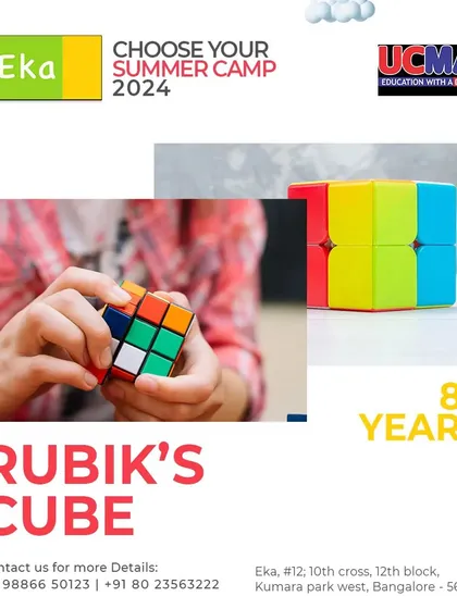 Master a skill for a lifetime. Our Rubik's Cube workshop teaches children patience, problem-solving, and the thrill of cracking the code.