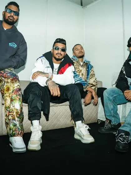 Chilling backstage with the crew. These are the moments between the madness of the shows, where we recharge and connect.