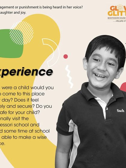 The smile on a child's face says everything. We encourage parents to visit and see for themselves the joy and security our children feel every day.