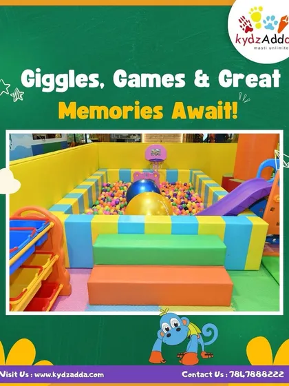 Giggles, games, and great memories are always waiting for you here. Our play area is a world of fun designed for your little explorers.