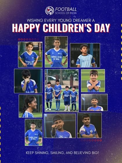 Celebrating the young dreamers of FSI on Children's Day. Their spirit, joy, and belief are the heart of our academy.