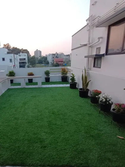 A to Z Gardening - Artificial Grass Installation Rooftop Living Spaces photo 5