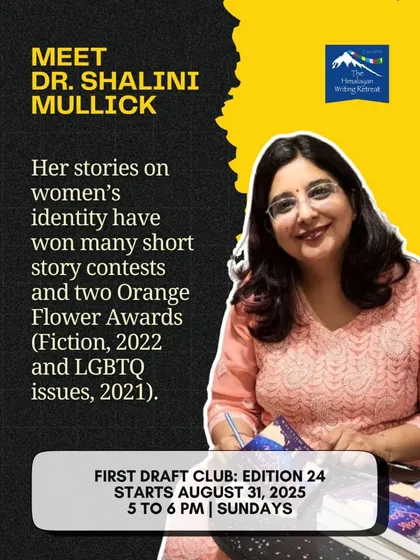 Dr. Mullick's work consistently earns acclaim. Her stories focusing on women's identity have won multiple short story contests and two Orange Flower Awards, highlighting her powerful voice in contemporary fiction.