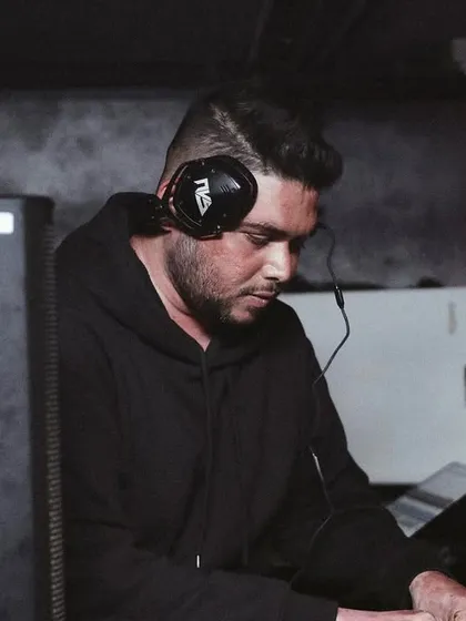 Work hard, have fun, make history. That's my philosophy, captured here in a moment of intense focus.
