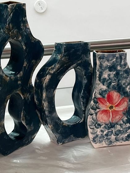 The work of Meena Telang, a potter who creates intuitive, nature-inspired art. Her pieces capture the rhythms and textures of the earth.