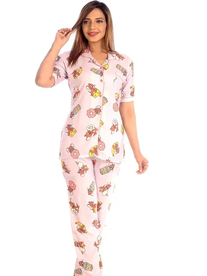 Take a trip down memory lane with this nostalgic Jerry mouse print. The soft pink fabric and classic cartoon character make this a cute and comfortable choice for relaxing. It's one of my favorite 90s throwbacks.