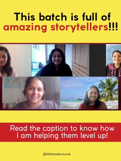 Devaki Bhujang Gajare - Storytelling Training & Coaching for Adults My Storytelling Training for Parents & Teachers photo 8