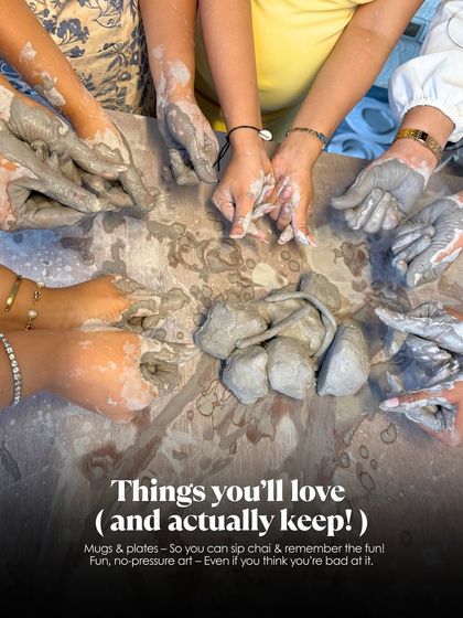 Planning a baby shower? Ditch the clichés and have a pottery baby shower instead! Paint, laugh, and create adorable baby keepsakes.