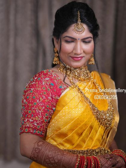 Prema - Bridal Jewellery Rental Happy Brides: Traditional Temple Jewellery photo 18