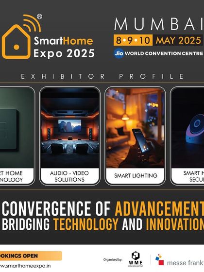 An exhibitor profile graphic outlining the convergence of advancement, bridging technology and innovation across our key product categories.
