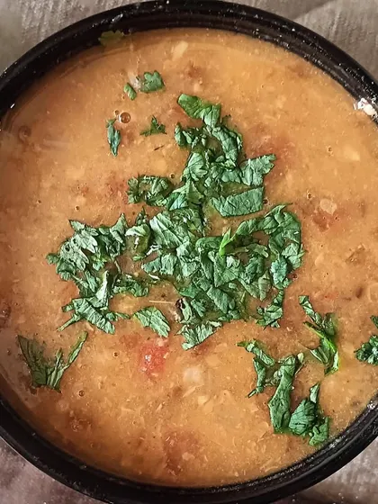 A 500ml container of my homemade dal. This is a great option if you just want to order a single dish in a larger quantity.