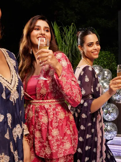 Cheers to a night of fun and celebration. My outfits are designed to be a part of your happiest moments.