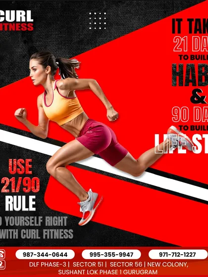 The 21/90 rule is a powerful concept. It takes 21 days to build a habit and 90 days to build a lifestyle. I'm here to guide you through both.