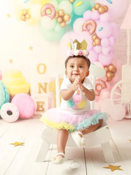 First Birthday & Cake Smash Fun photo 25