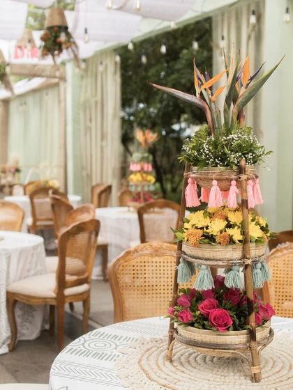 Tie-In Productions - Event Design & Production Boho-Chic Mehendi Ceremonies photo 4